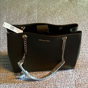 Michael Kors Olive Green Tote Bag